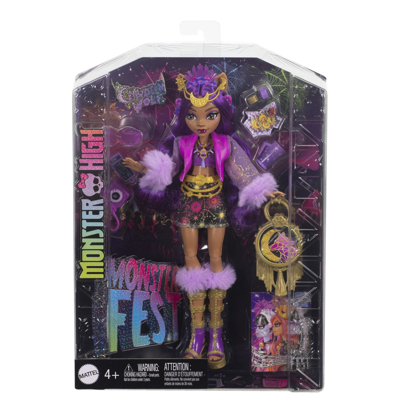 MONSTER HIGH PAPUSA CLAWDEEN WOLF Mattel - Imagine 1 [ps:8f5672a7-f202-46ee-adbd-b89d1db005e4]