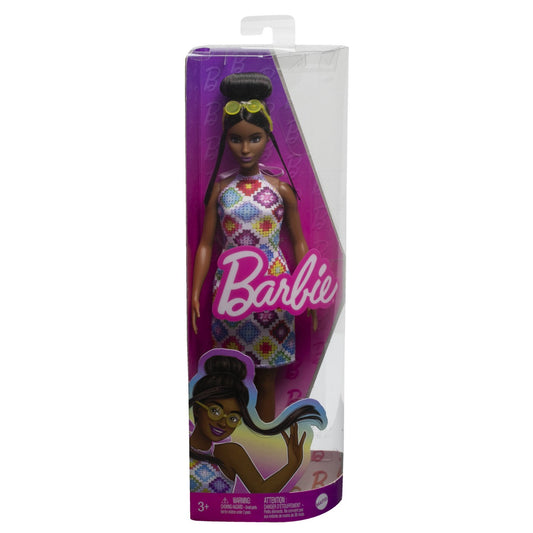 PAPUSA BARBIE FASHIONISTA SATENA CU OCHELARI DE SOARE - Imagine 1 [ps:c3b76b07-487b-41a9-aaed-908133d37c68]