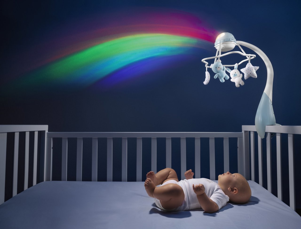 Carusel muzical 3 in 1 Chicco Rainbow cu proiectie, - Default Title (1) [ps:de01838e-d008-432a-82a4-e3778dcf44a0]