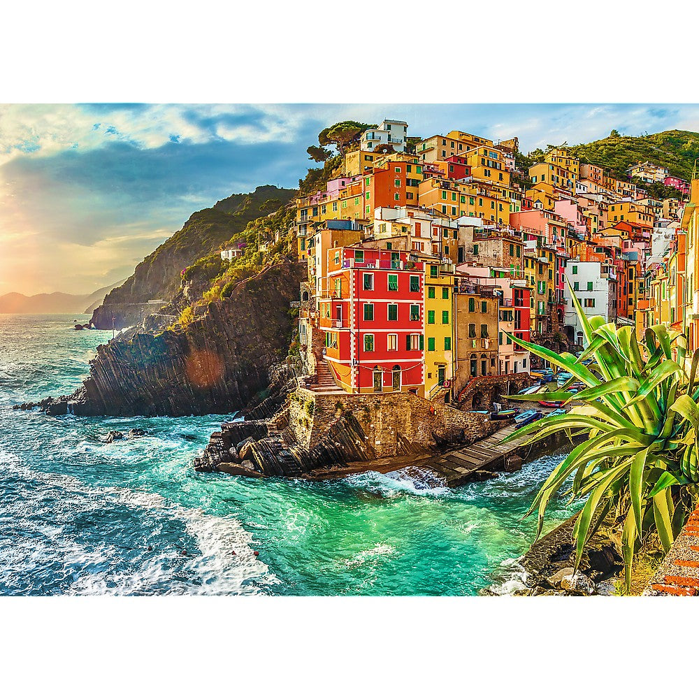 PUZZLE TREFL 1000 PREMIUM PLUS TEA TIME PIATA DE FLORI - Riomaggiore (1) [ps:513ce0cb-3380-429b-9e3c-4576b9b82507]
