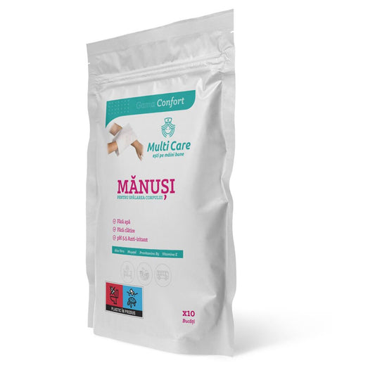 MULTI CARE Confort, manusi, pentru spalare corporala, 1 buc - Imagine 1