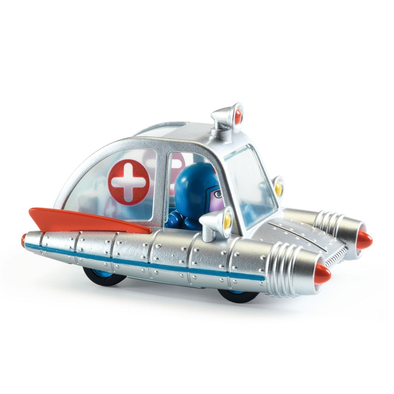 Ambulanta spatiala, Colectia Crazy Motors, Djeco - Imagine 1 [ps:41564930-efb7-4e33-82c0-87b09275b2e3]