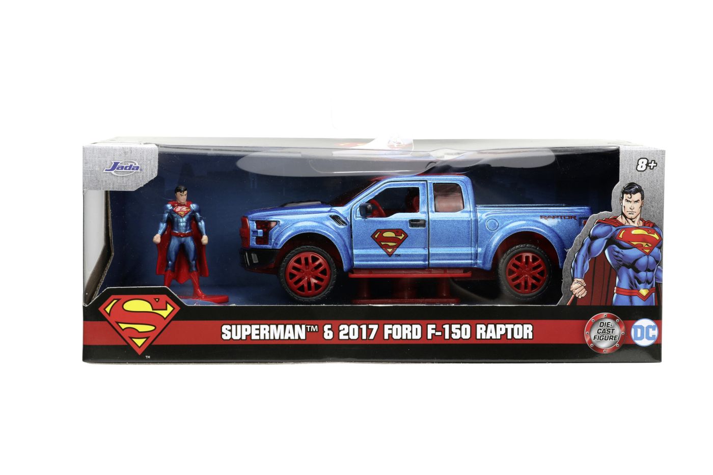 JADA DC SET FIGURINA METALICA SUPERMAN SI MASINUTA 2017 - Imagine 1 [ps:247d61d7-d2e3-4753-adaa-520a1a38d368]