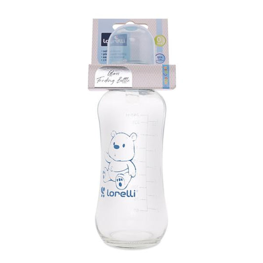 Biberon din sticlă Lorelli 240 ml, Moonlight Blue - Moonlight Blue (1) [ps:cbda8ee6-ea2d-4a84-8893-145df074f8ce]