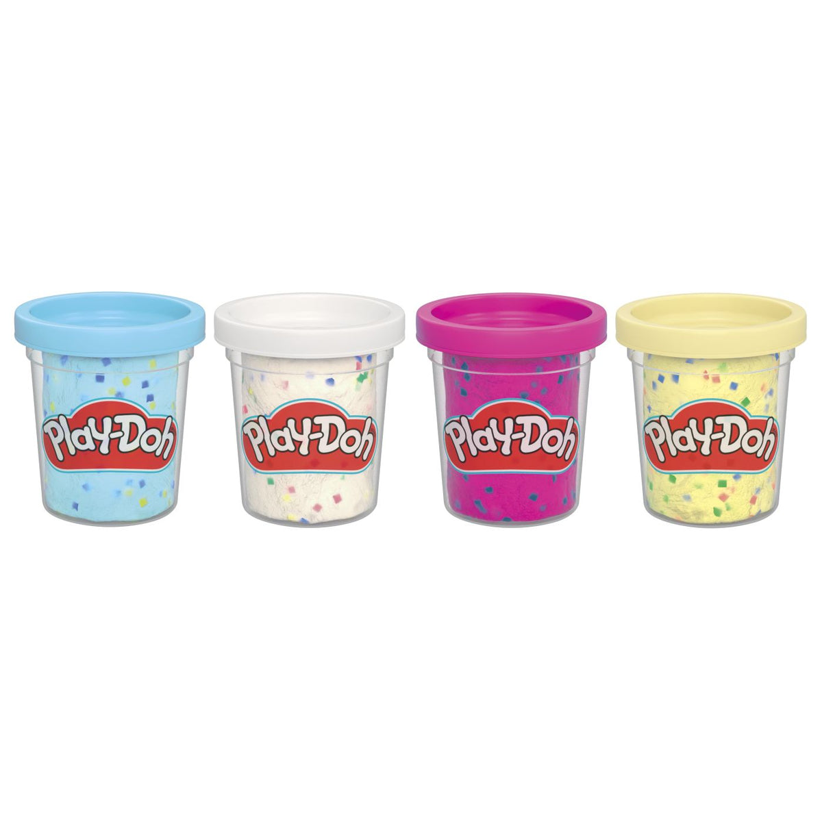 Play-Doh Set 4 Cutii Plastilină Confeti - Hasbro - Default Title (1) [ps:a8281c70-7fa9-4de6-9453-1f800440ba41]