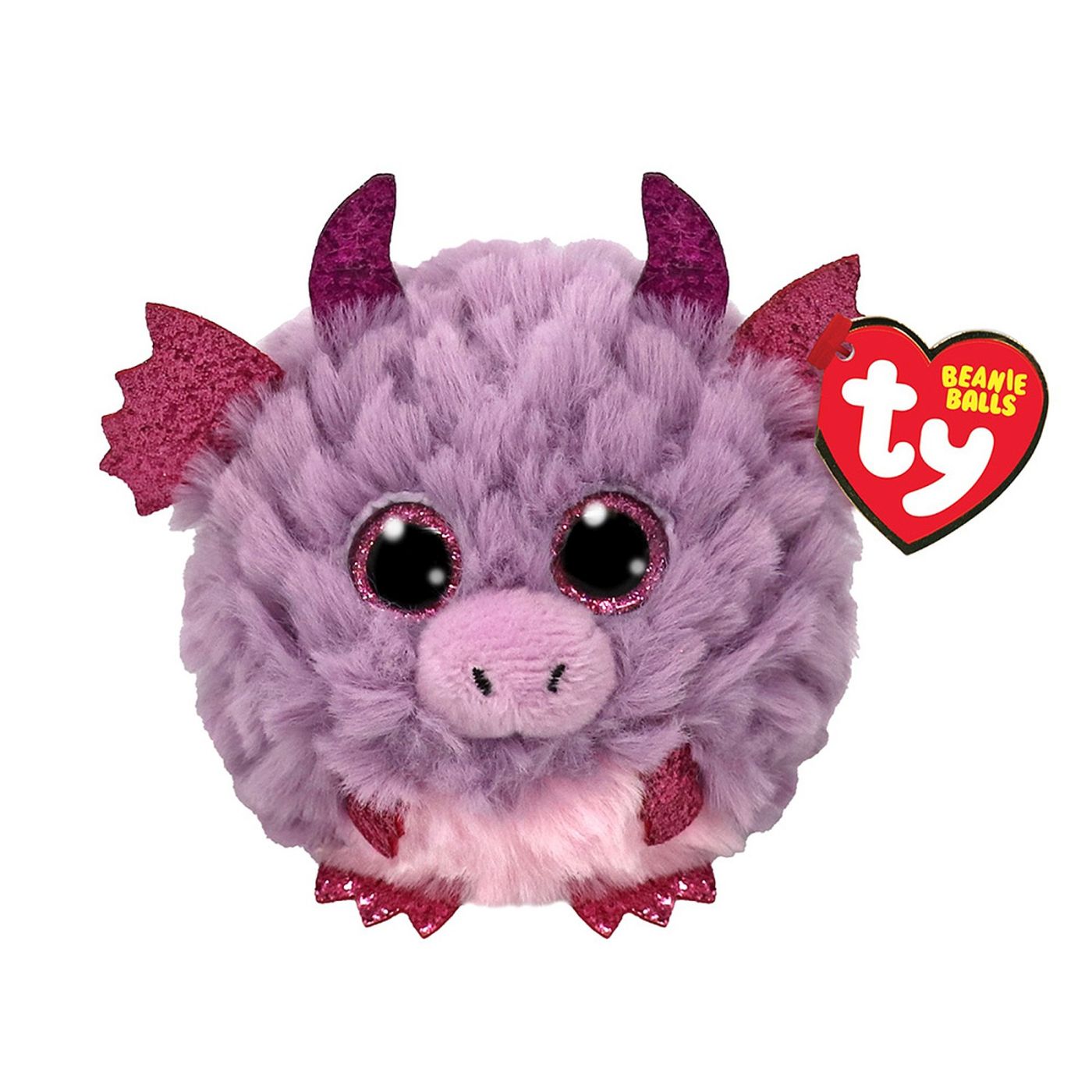 PLUS TY 8CM BEANIE BALLS SPARK DRAGONUL MOV - Imagine 1 [ps:4dd4c693-72ea-45ff-a8fe-320a65a37bd8]