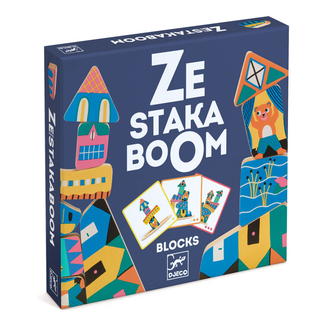 Joc educativ Ze Stakaboom, Djeco - Imagine 1 [ps:afb240c1-be12-4d03-8f53-d9ae3e1567a2]