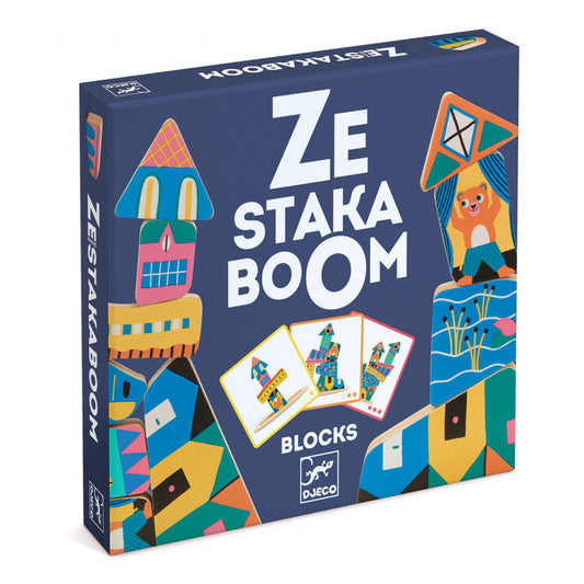 Joc educativ Ze Stakaboom, Djeco - Imagine 1 [ps:afb240c1-be12-4d03-8f53-d9ae3e1567a2]