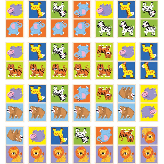 Domino cu imagini Animale salbatice, Viga [ps:4657aeb9-a7ba-4b0d-ab98-3dd01c595eaa]