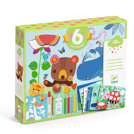 Joc creativ 6 activitati, Djeco - Imagine 1 [ps:1f6373e1-fe31-4506-aaa8-014520df2fa3]