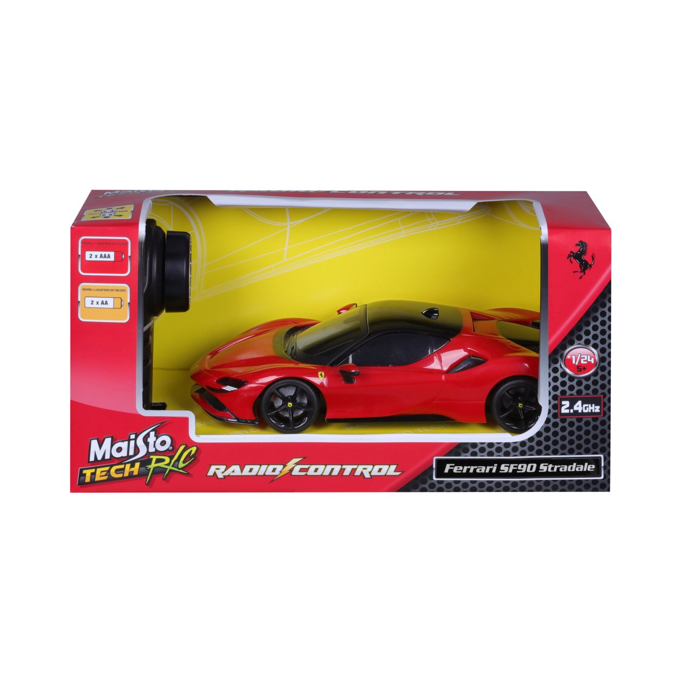 MAISTO MASINUTA CU TELECOMANDA 2.4GHz FERRARI SF90 - Imagine 1 [ps:793de4d8-9074-4c0b-8dd5-031e26f96992]
