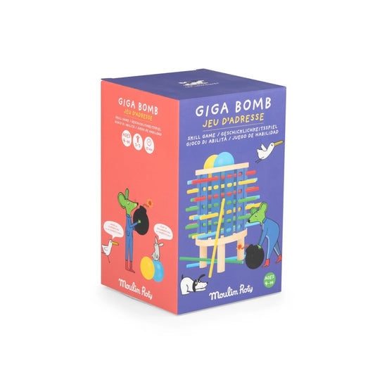 Joc de indemanare si suspans Giga bomb, Moulin Roty - Imagine 1 [ps:e8b83784-a6b9-412a-9b36-a125a41e2f70]