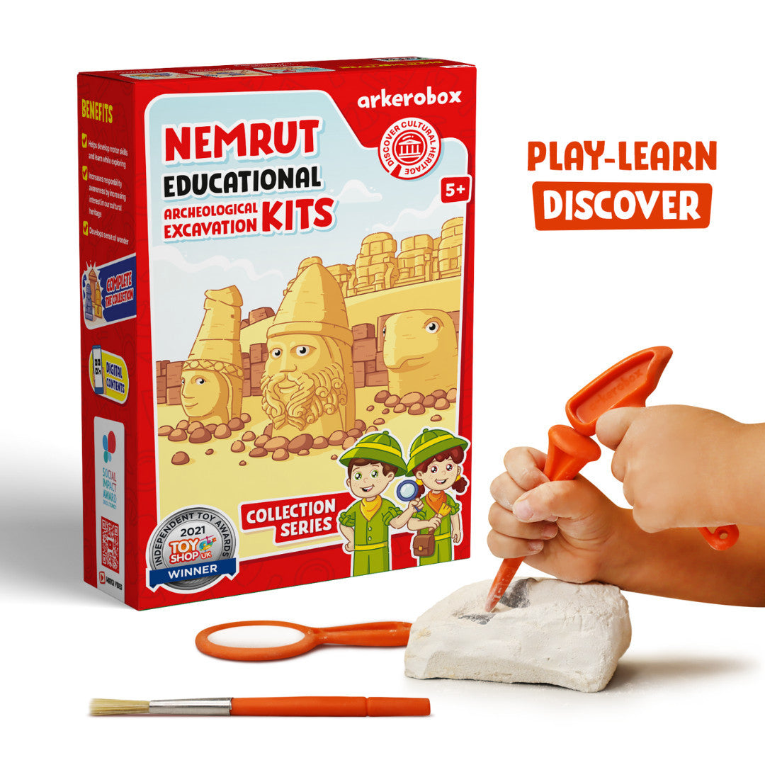 Arkerobox - Set arheologic educational si puzzle 3D, Nemrut - Imagine 1 [ps:e672cf11-2409-45c6-b9ca-92fba41cd1d2]
