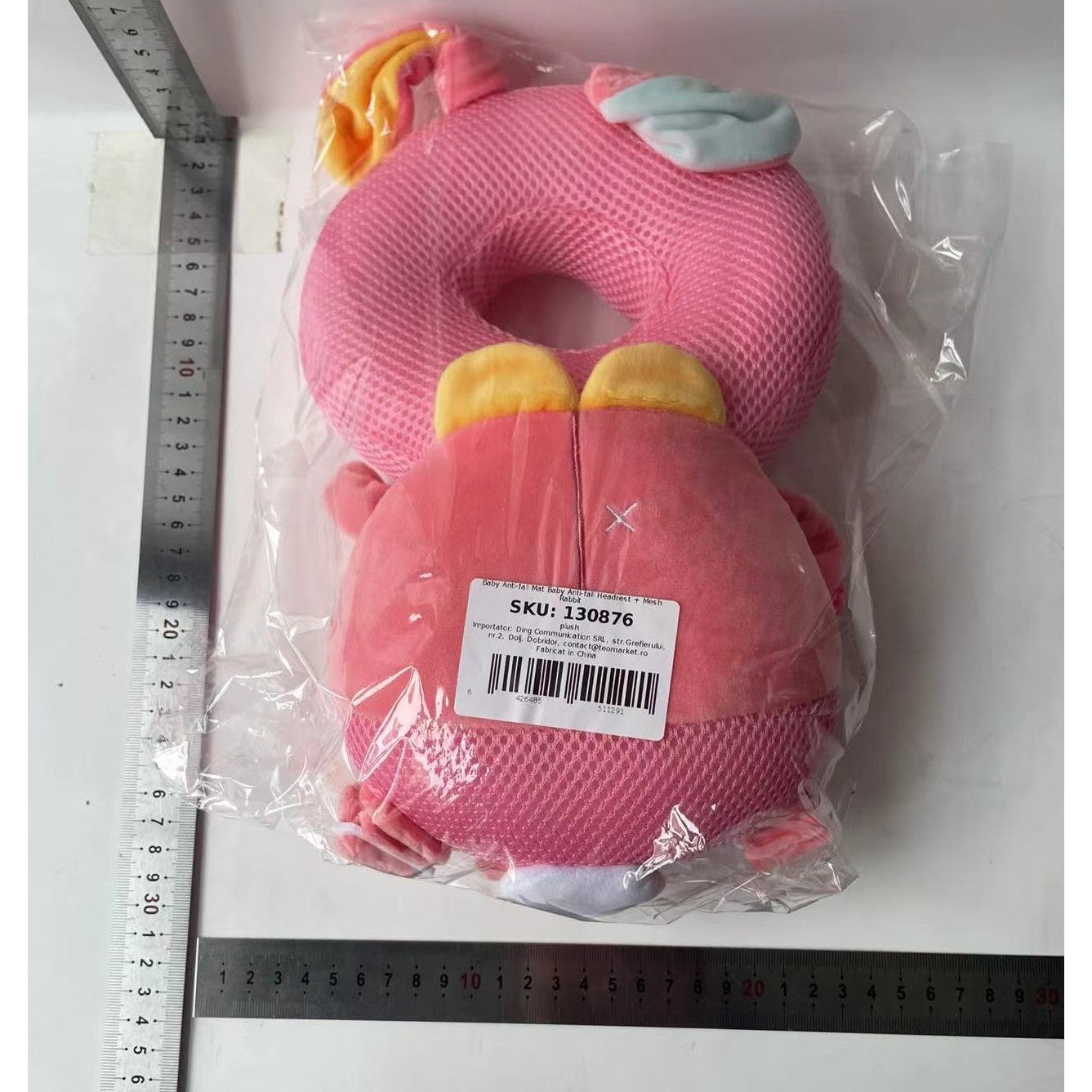 Perna Protectie Cap Bebelusi Flippy, Elefant Plus, Gri - Iepure (1) [ps:835e2ac8-a269-439a-8332-88f43687ac17]