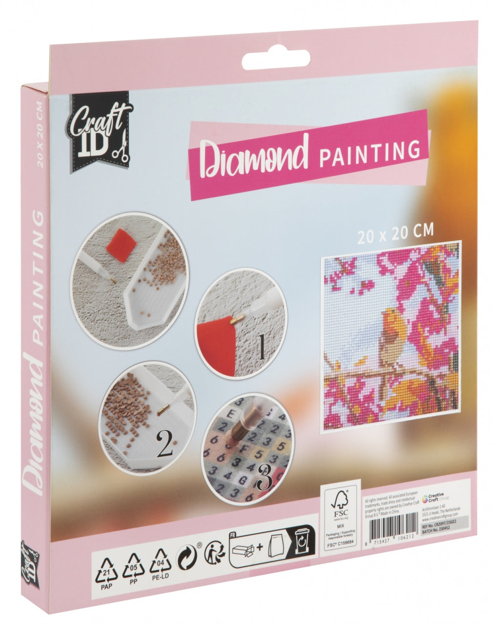 Set Pictură cu Diamante Păsări Craft Sensations - Craft ID - Default Title (1) [ps:17fe7adc-19aa-4946-ac7c-d92d0123abe6]
