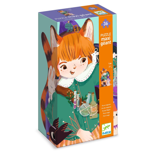 Puzzle gigant Magicianul Pio, Djeco - Imagine 1 [ps:e3d155b4-d878-4c65-b3d2-100eae1ca459]