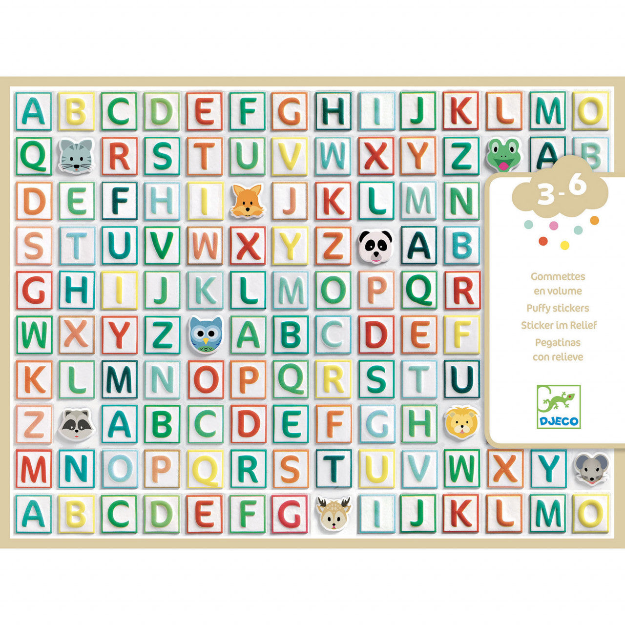Abtibilduri litere, Djeco - Imagine 1 [ps:d105ef05-ebfa-43b9-a246-3ec056d02627]