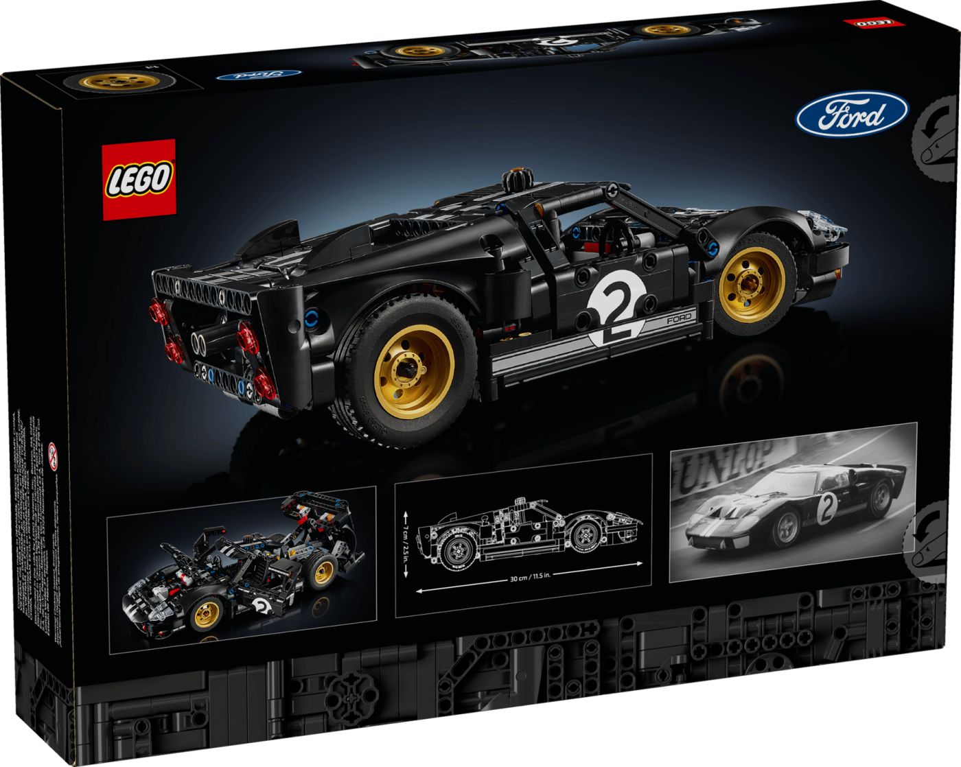 LEGO TECHNIC MASINA DE CURSE 1966 FORD GT40 MKII 42223 - Imagine 1 [ps:09f1aad3-a0fd-4a65-a6e8-cdcc4cce92ea]