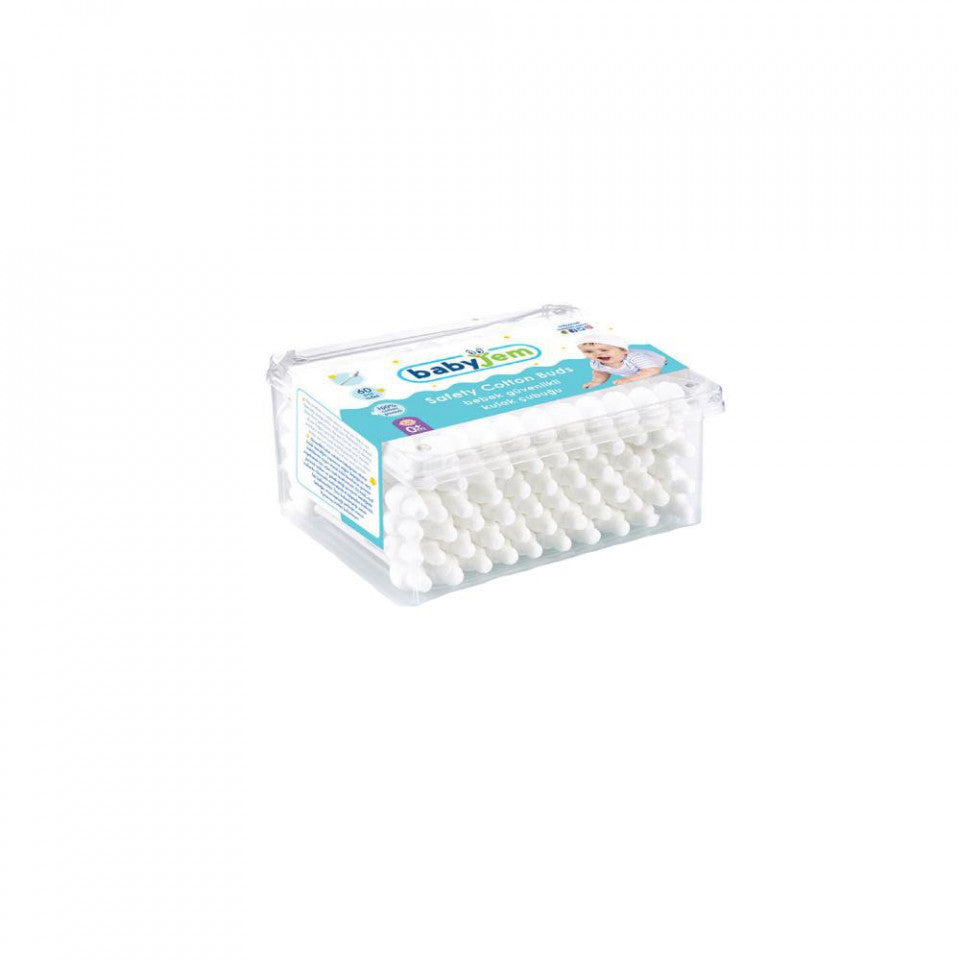Betisoare de urechi cu protectie pentru bebelusi si - Imagine 1 [ps:5801d481-3e99-47b3-a864-937bba07e62d]