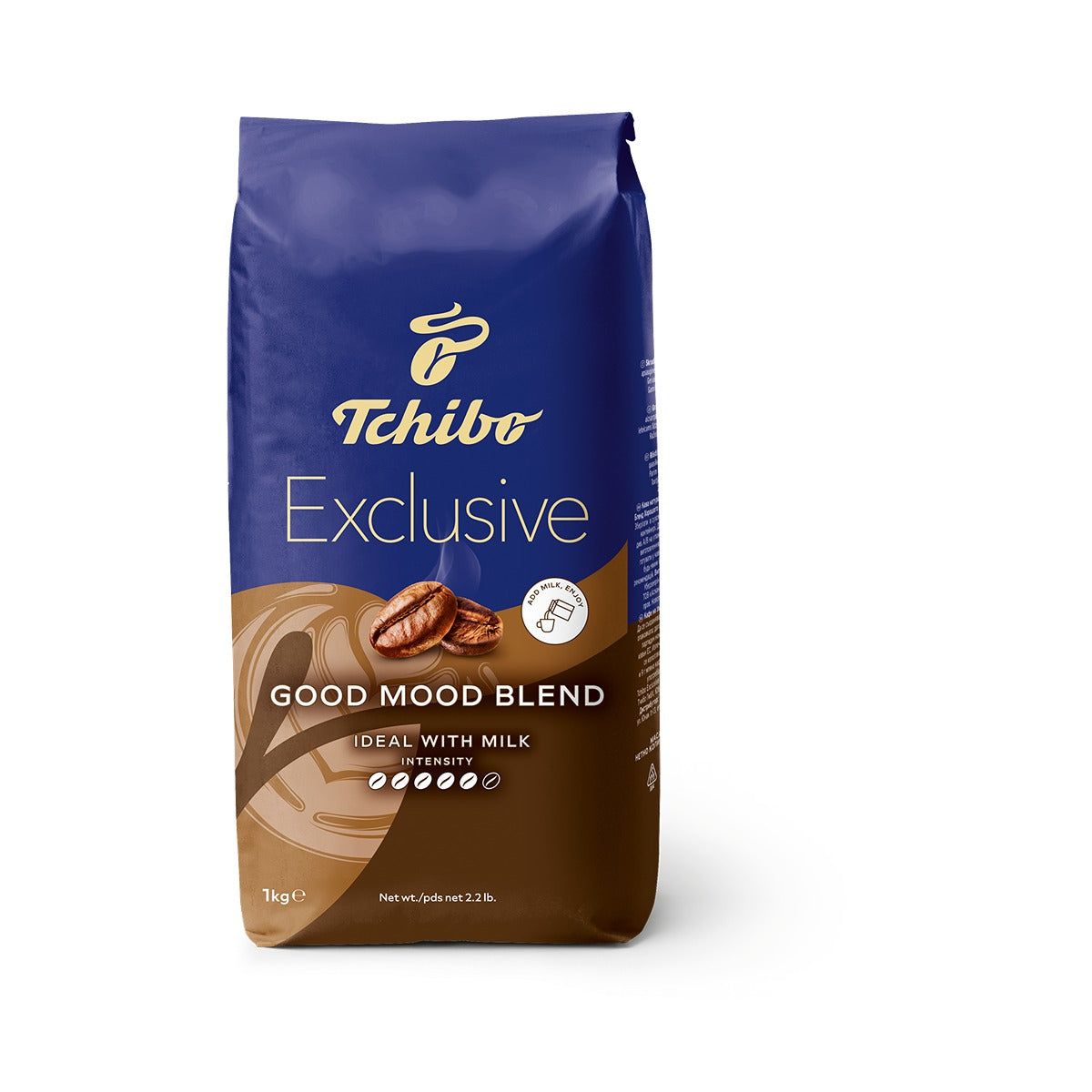 TCHIBO Exclusive Good Mood Blend, cafea prajita boabe, 1 kg - Imagine 1 [ps:ceb71597-39aa-41bc-8f97-22959df0ee01]