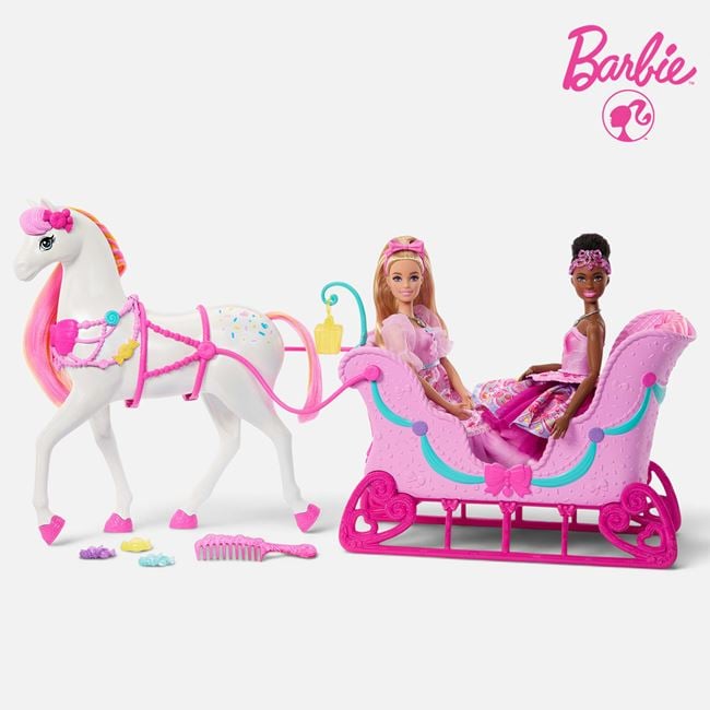 Trasura cu Cal Barbie The Nutcracker - Mattel - Default Title (1) [ps:6cb0338f-0502-4677-a7e1-9052477303ed]