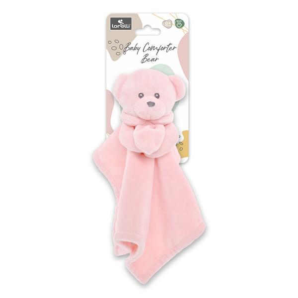 Ursuleț din Plus Lorelli Bear Beige Natural, 0 luni+ - Bear Pink (1) [ps:370e72c5-3d06-443f-8b07-9c0adc369641]