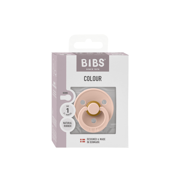 Suzetă BIBS Colour Latex, Tetină Simetrică, 0 luni - Sand - Blush (1) [ps:aafd6c70-e120-47d8-b5c7-b1508c59c05f]