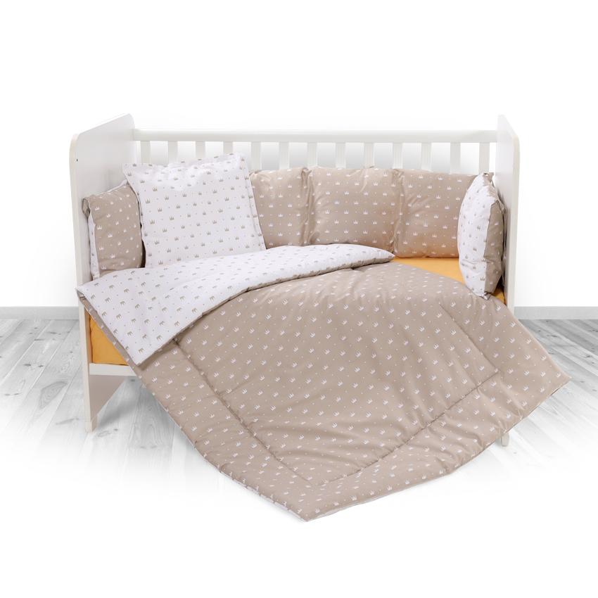 Set Lenjerie Pat 7 Piese Lorelli Lily Grey Train - Bumbac - Bej Coronite (1) [ps:1d9cc651-af56-43e2-9845-aa3fe71b07d6]