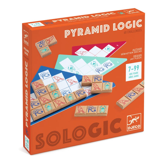 Joc de logica Pyramid, Djeco - Imagine 1 [ps:c1907189-c554-4eea-8a6f-0d28947f2894]