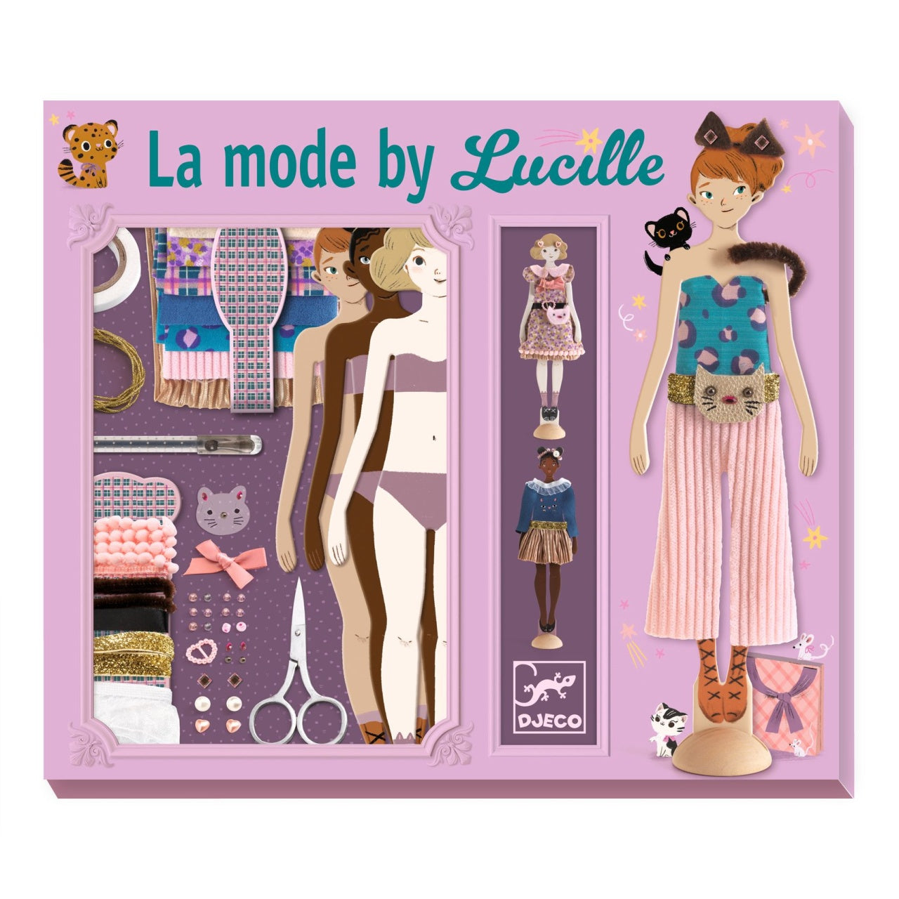 Atelier de creatie Moda by Lucille, Djeco - Imagine 1