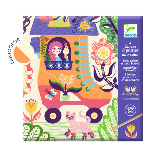 Joc creativ de razuit Casute trasnite, Djeco - Imagine 1 [ps:7f858430-fa0c-4f86-97ae-15f2f074c09b]