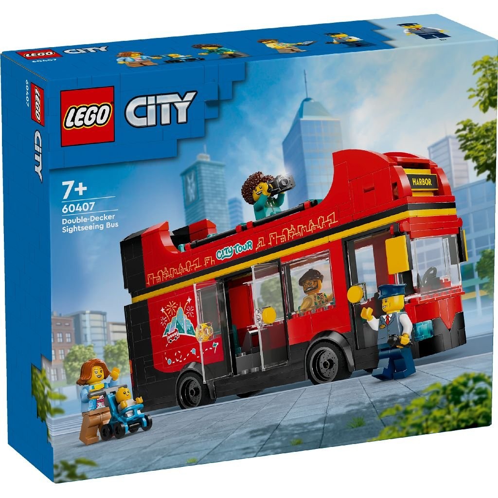 LEGO CITY AUTOBUZ TURISTIC ROSU CU ETAJ 60407 - Imagine 1 [ps:31a3cfc0-14f6-4656-bf83-6024f445154c]