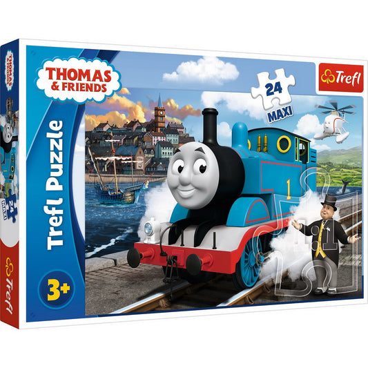 PUZZLE TREFL 24 MAXI HAPPY THOMAS DAY - Imagine 1 [ps:7d0784ab-0034-4e97-b26b-9f738e301bae]
