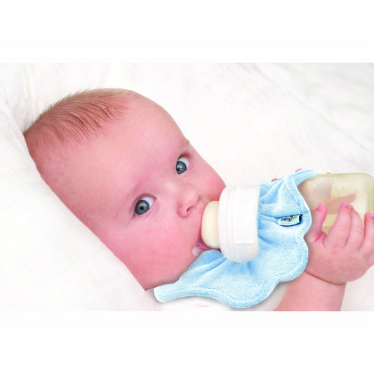 Prosopel tip baveta pentru sticla BabyJem (Culoare: Gri) - Bleu [ps:2a8ff058-c302-47e4-8999-ff0ecfa62295]