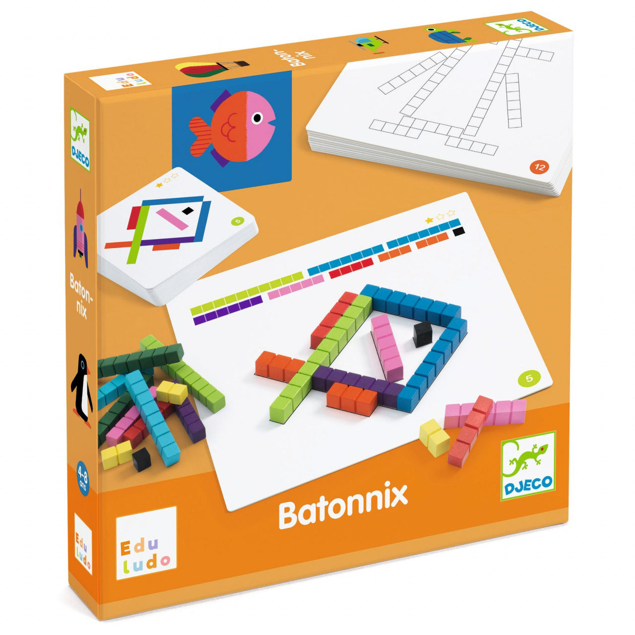 Joc educativ Batonnix, Djeco - Imagine 1 [ps:eb67e0b7-06be-4f0c-a41c-c909b9e37dfb]