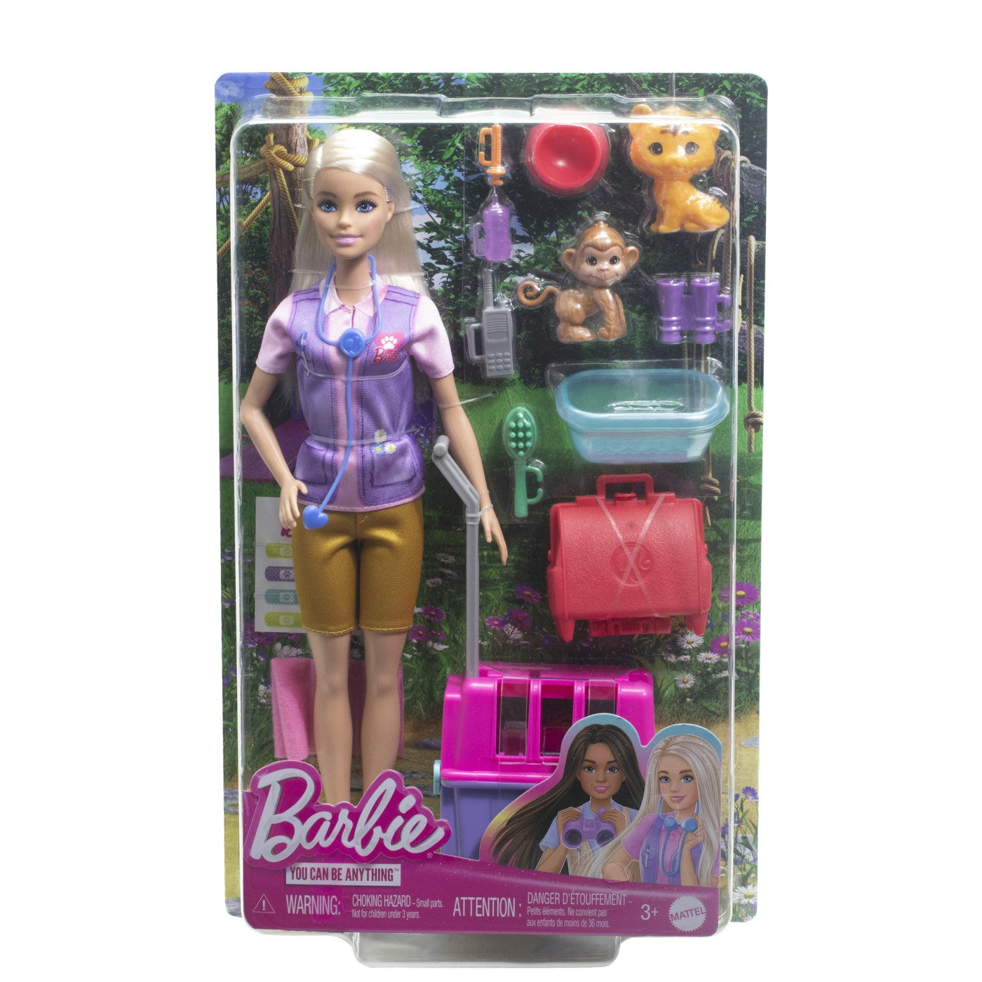 BARBIE YOU CAN BE SET PAPUSA CU DOUA ANIMALUTE DIN - Imagine 1 [ps:1da87e15-127d-4989-9081-a7afad538d62]