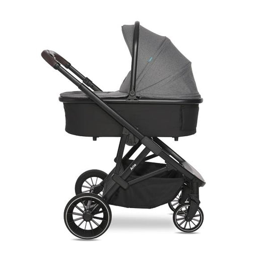 Cărucior Set 3 în 1 Lorelli Aria, Negru - Coșuleț Auto - Grey (1) [ps:93609c75-0416-4c36-9545-7195209b51ab]