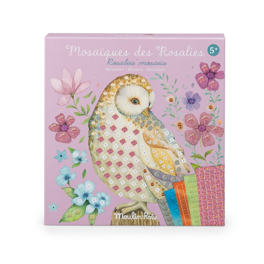 Joc creativ mozaic Les Rosalies, Moulin Roty - Imagine 1