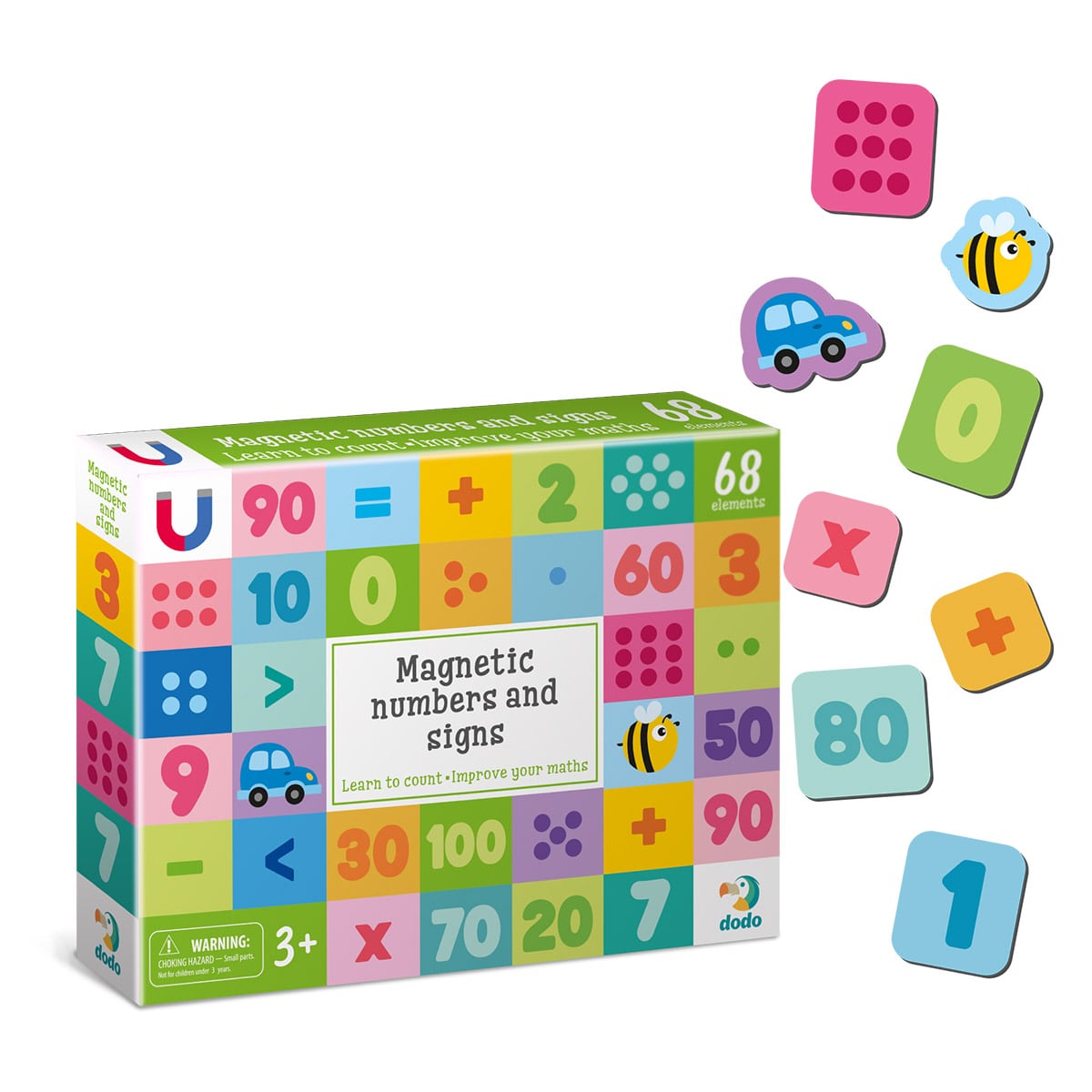 Set Magnetic Numere și Semne Dodo Toys, 64 piese - Default Title (1) [ps:fa6fb82e-c8e5-42cf-8f68-180bef6877d4]