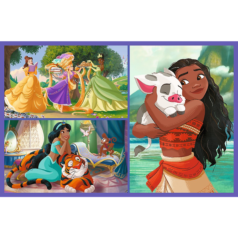 PUZZLE TREFL 2X70 DISNEY PRINCESS VIATA PRINTESELOR DISNEY - Default Title (1) [ps:dd6ee9ea-fa0a-4ec0-921e-cb229d7f54e2]