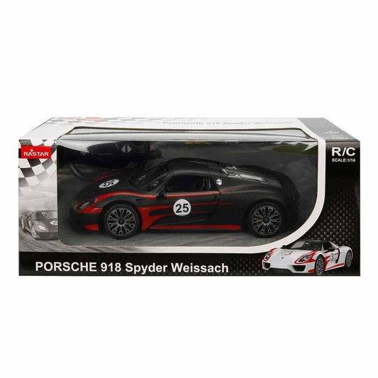 MASINA CU TELECOMANDA PORSCHE 918 SPYDER WEISSACH NEGRU - Imagine 1 [ps:f324eb9c-b5da-45eb-9dec-52de8230495b]