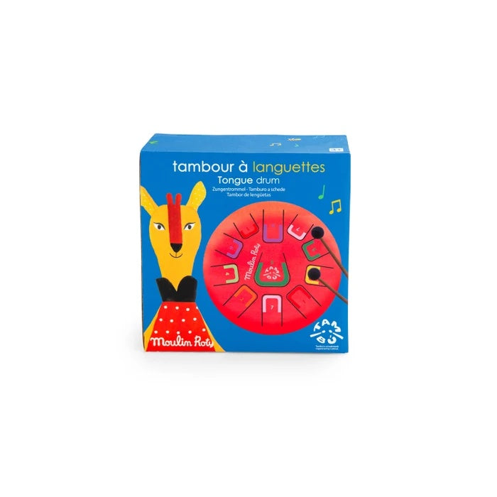 Instrument muzical Toba metalica rosie, Moulin Roty - Imagine 1 [ps:693cd91f-a7ae-4141-aa0d-b3e0450a5419]
