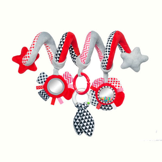 Canpol Babies Jucarie Spirala Pentru Carucior 68/063_Red - Imagine 1 [ps:101f120d-4d5d-4049-9fcd-ee2ed9d6e8ec]