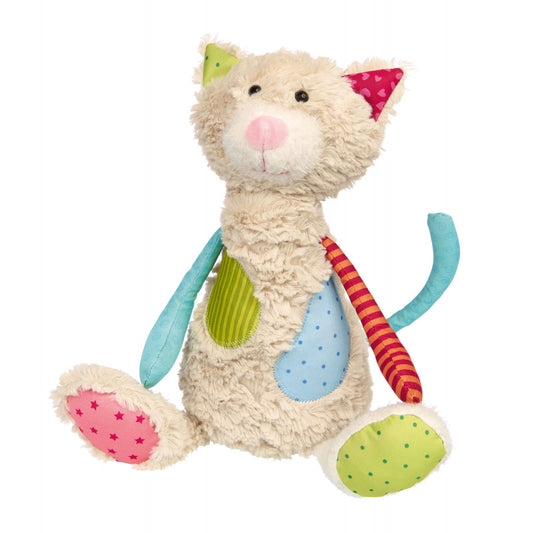 Pisica de plus Patchwork Sweety, Sigikid - Imagine 1 [ps:50fc943b-34d9-465d-82b7-c46ce5948dbb]