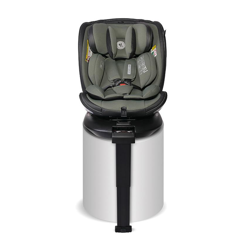 Scaun Auto Lorelli Estate i-Size, Baza Rotativă, Grey - Green (1) [ps:720d2fd2-1742-4553-9724-789988f0db6b]