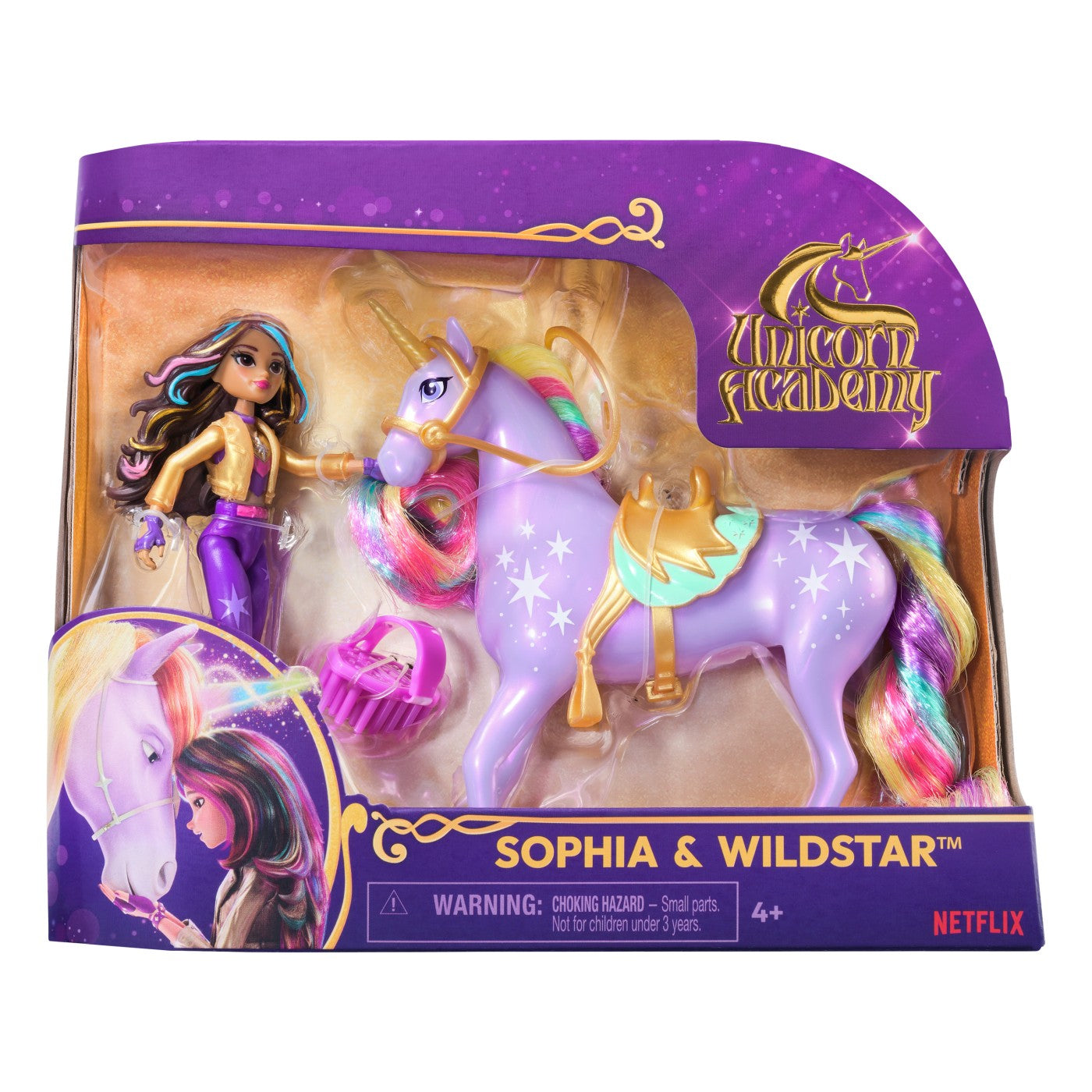 UNICORN ACADEMY SET UNICORN WILDSTAR SI PAPUSA SOPHIA - Imagine 1 [ps:131e1fee-856c-4f92-8e97-3dc80456dc9f]