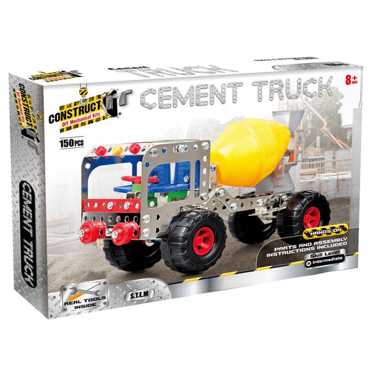 Kit STEM Betoniera, nivel intermediar Construct It - Imagine 1 [ps:31a77529-c39c-4412-b1b6-7ce6da40b9cb]