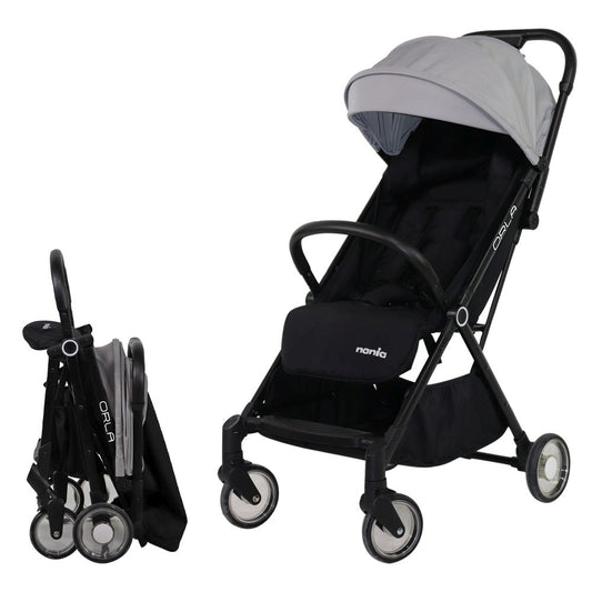 CARUCIOR SPORT NANIA, ORLA, GREY/BLACK TEAM TEX - Imagine 1 [ps:ec140a31-4ea6-4ed9-aa73-812d3357d7d7]