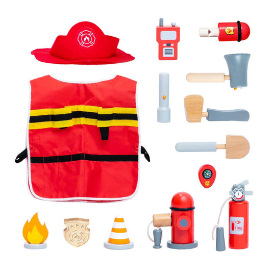 Joc de rol Set de pompier, UMU Toys - Imagine 1 [ps:0dd93f80-4f81-4444-a248-6542cb88a4b4]