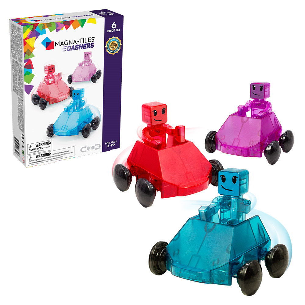 MAGNA-TILES Dashers - Set Magnetic 6 Piese | infant.ro - Default Title (1) [ps:11949223-e712-4b44-9099-c9a9ee1232a8]